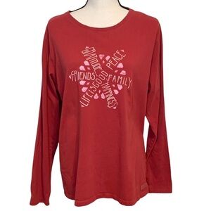 Life is Good classic fit‎ long sleeve T shirt